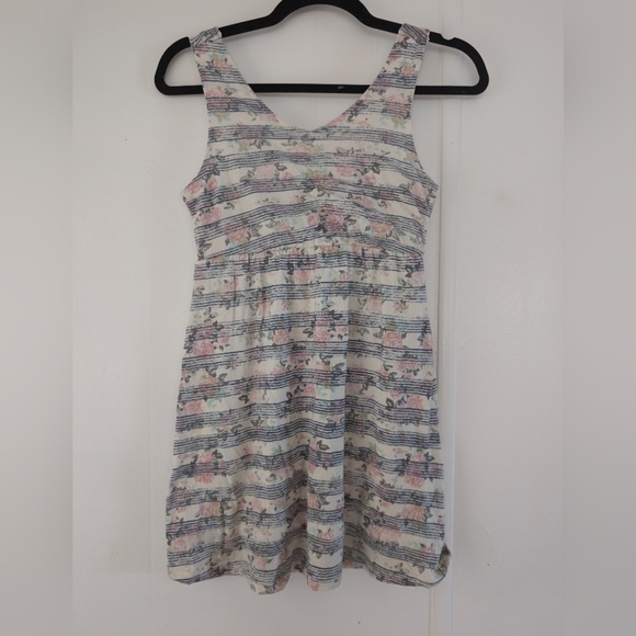 🛍️4 For $15🛍️O'Neill Pink and Blue Sleeveless Sundress - Picture 1 of 6
